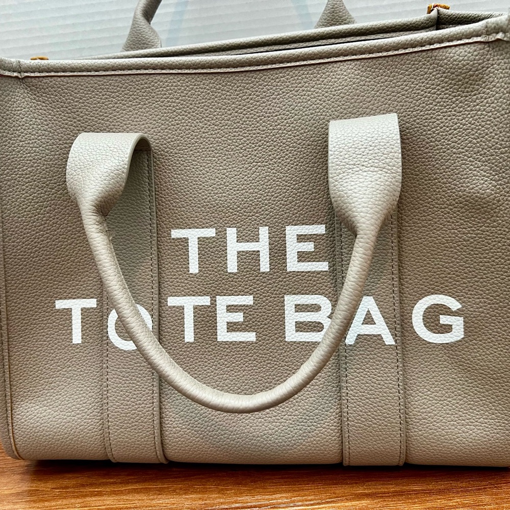 Gray Tote Bag